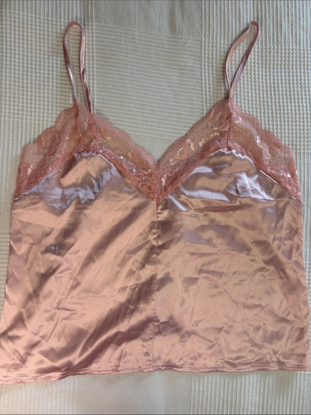Blush Pink Satin Camisole Cami
